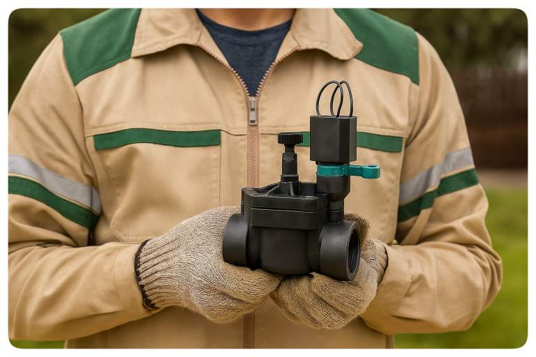 مشخصات فنی شیر برقی آبیاری