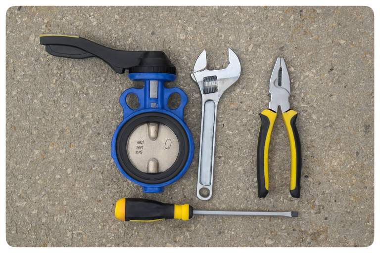 انواع شیر پروانه ای