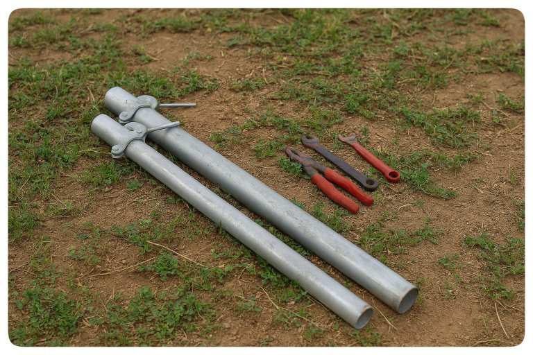 رایزر آلومینیومی آبپاش