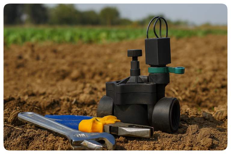 شیر برقی آبیاری 