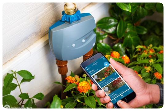 تایمر آبیاری بلوتوثی هانتر دو خروجی