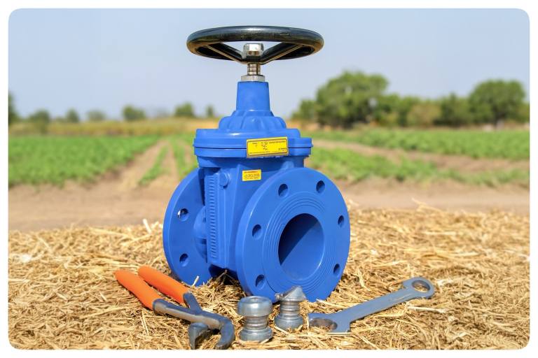 شیر فلکه چدنی زبانه فلزی وگ ایران