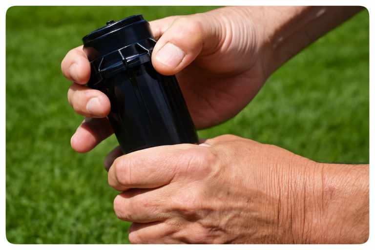 آبپاش مخفی شونده