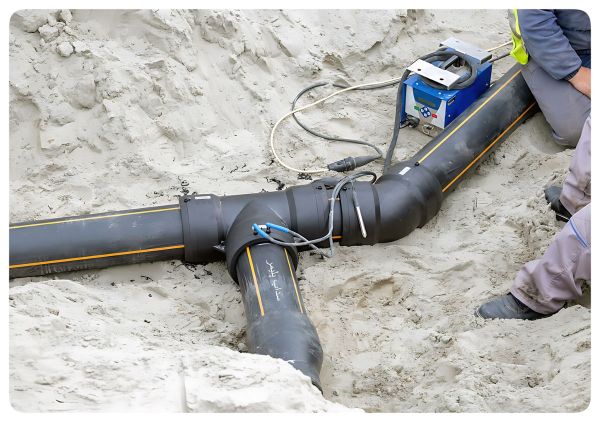 نصب اتصالات الکتروفیوژن 