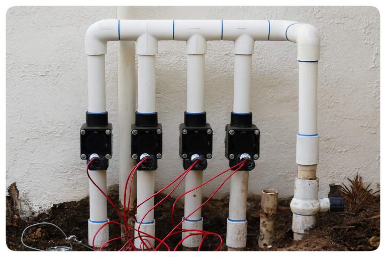 کاربرد شیر برقی آبیاری
