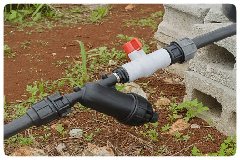 مینی فیلتر آبیاری در پروژه سیستم آبیاری قطره ای