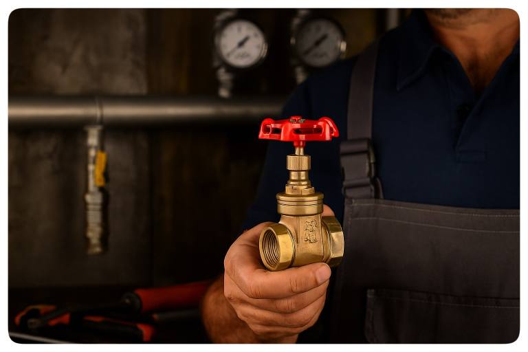 ویژگیهای شیر فلکه برنجی کیز ایران