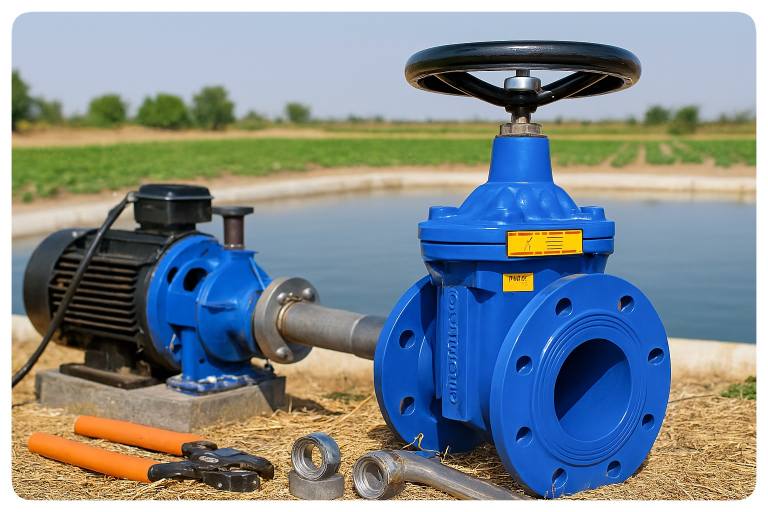 مزایا شیر فلکه زبانه فلزی