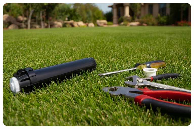 آبپاش مخفی شونده