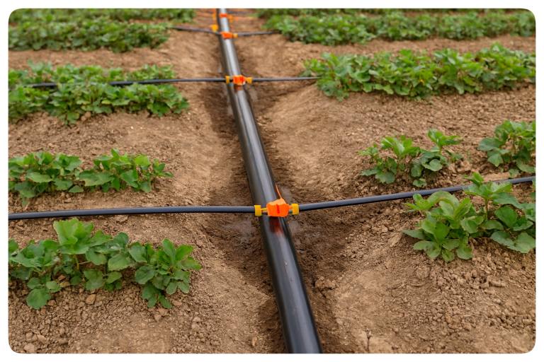 نوار آبیاری قطره ای