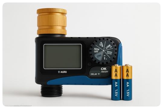 تایمر آبیاری باتری خور