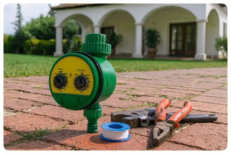 تایمر آبیاری آنالوگ خانگی