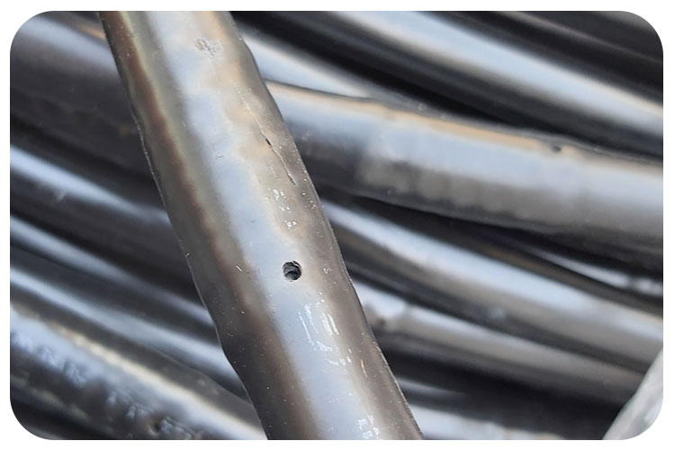 لوله دریپر دار آبیاری قطره ای | خرید لوله دریپر دار | مشخصات فنی لوله دریپر دار