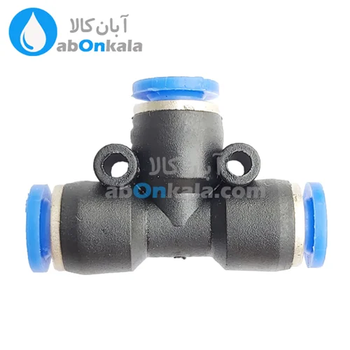 سه راه پنوماتیک 6 میلیمتر